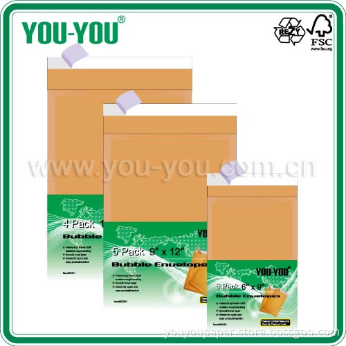 Kraft Peal and Seal Envelope for USA Market